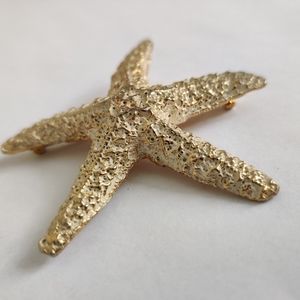 Vintage Robert Zentall ⭐ Starfish Brooch
